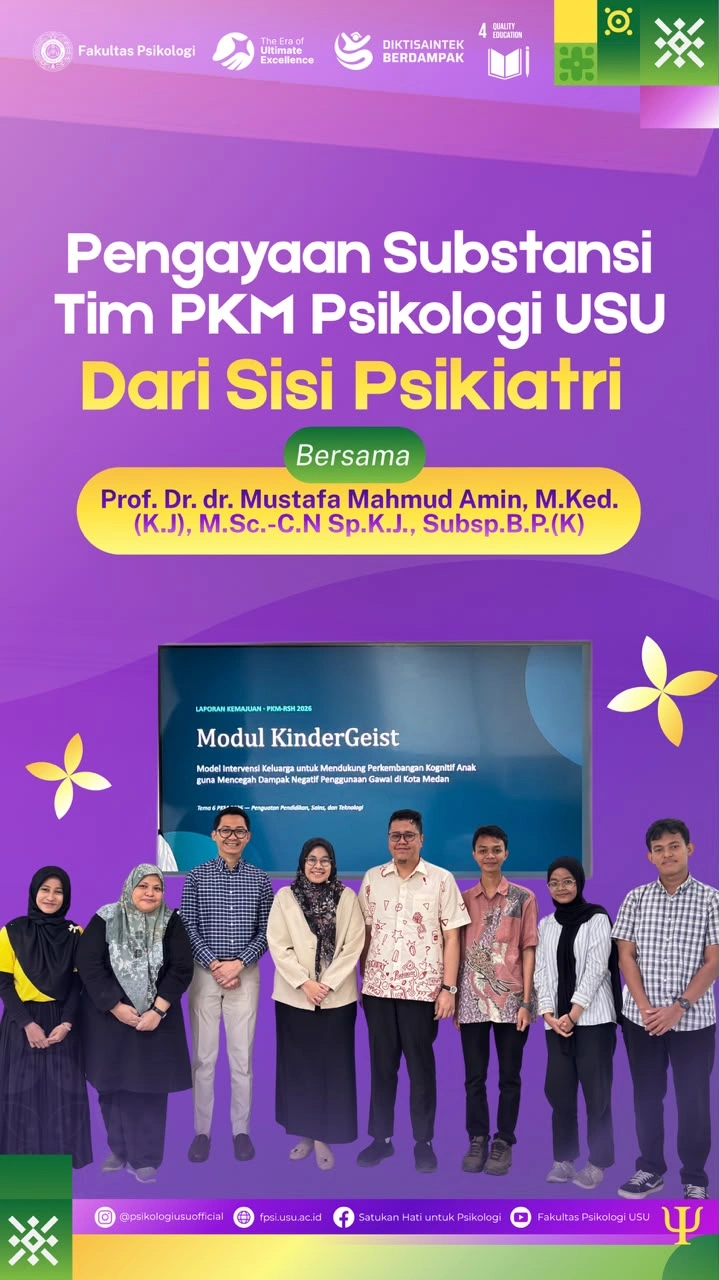 Pengayaan Substansi Tim PKM Fakultas Psikologi USU